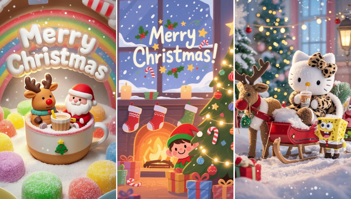 Prompt de IA para imágenes navideñas| PicMa, image size:1200x680